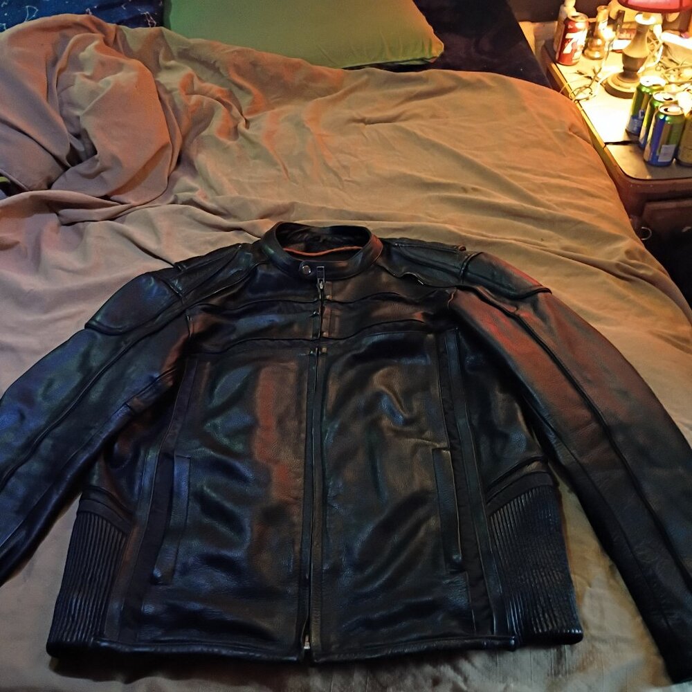 Harley-Davidson Screamin' Eagle Leather Racing Jacket - Performance Vented